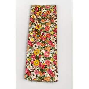 Pier 1 Imports Bountiful Blooms Table Spring 70x12” Floral Beaded